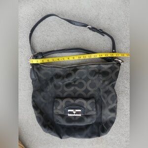 Black Coach Shoulder Bag